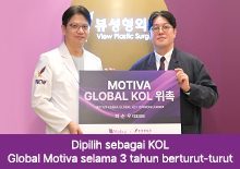 Dipilih sebagai KOL Global Motiva selama 3 tahun berturut-turut