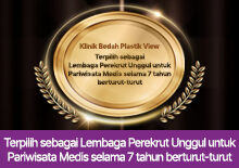 Terpilih sebagai Lembaga Perekrut Unggul untuk Pariwisata Medis selama 7 tahun berturut-turut