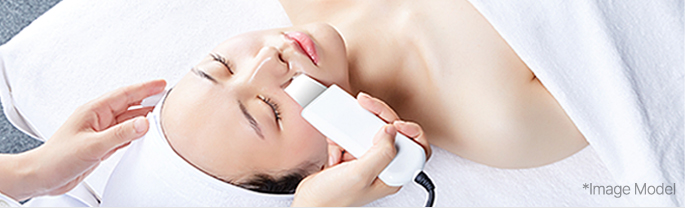 VIEW plastic surgery การทำความสะอาดผิว / การใช้เครื่อง Skin Scrubber 
